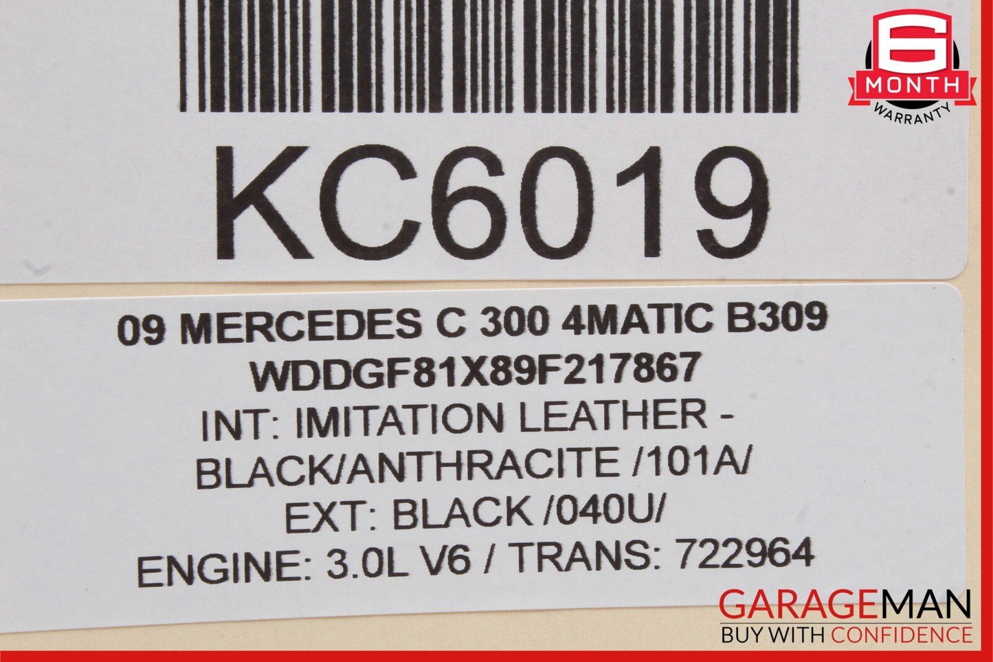 08-18 Mercedes W204 C300 CLS550 GLK350 Rear Left Side Door Control Module OEM