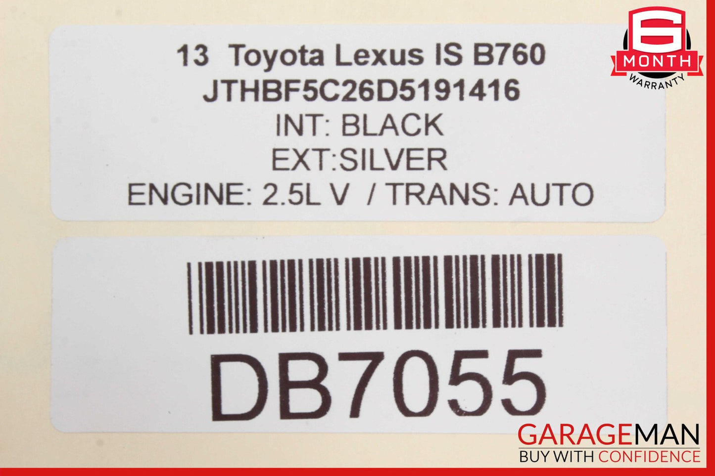 06-13 Lexus IS250 IS350 Engine Cooling Radiator A/C Condenser Assy OEM