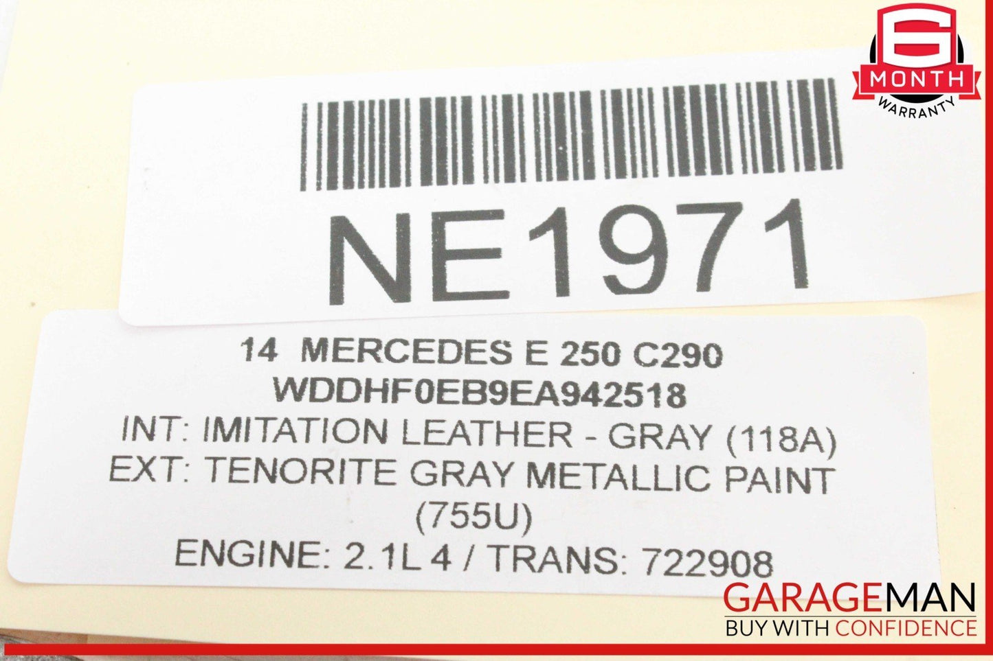 08-17 Mercedes W212 E250 C300 Rear Right / Left Side Upper Control Arm OEM