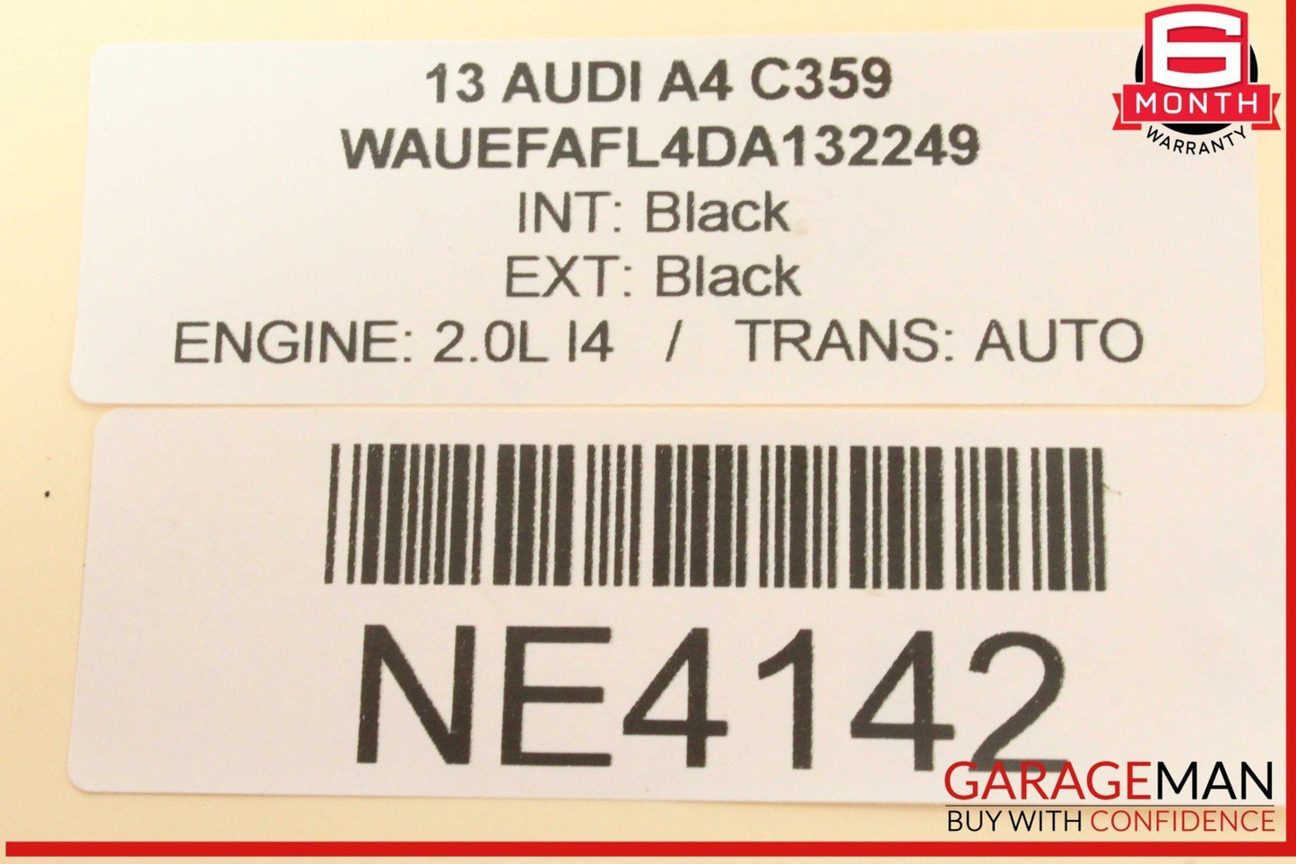 09-16 Audi A4 S4 Front Left or Front Right Side CV Axle Shaft 8K0407271AJ OEM
