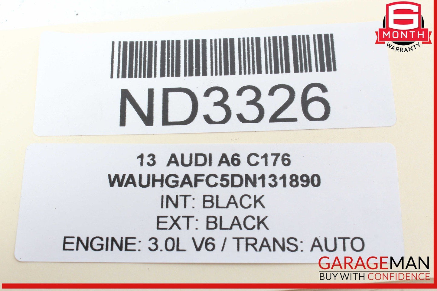 12-15 Audi A6 ABS Anti Lock Brake Pump Control Module Unit OEM