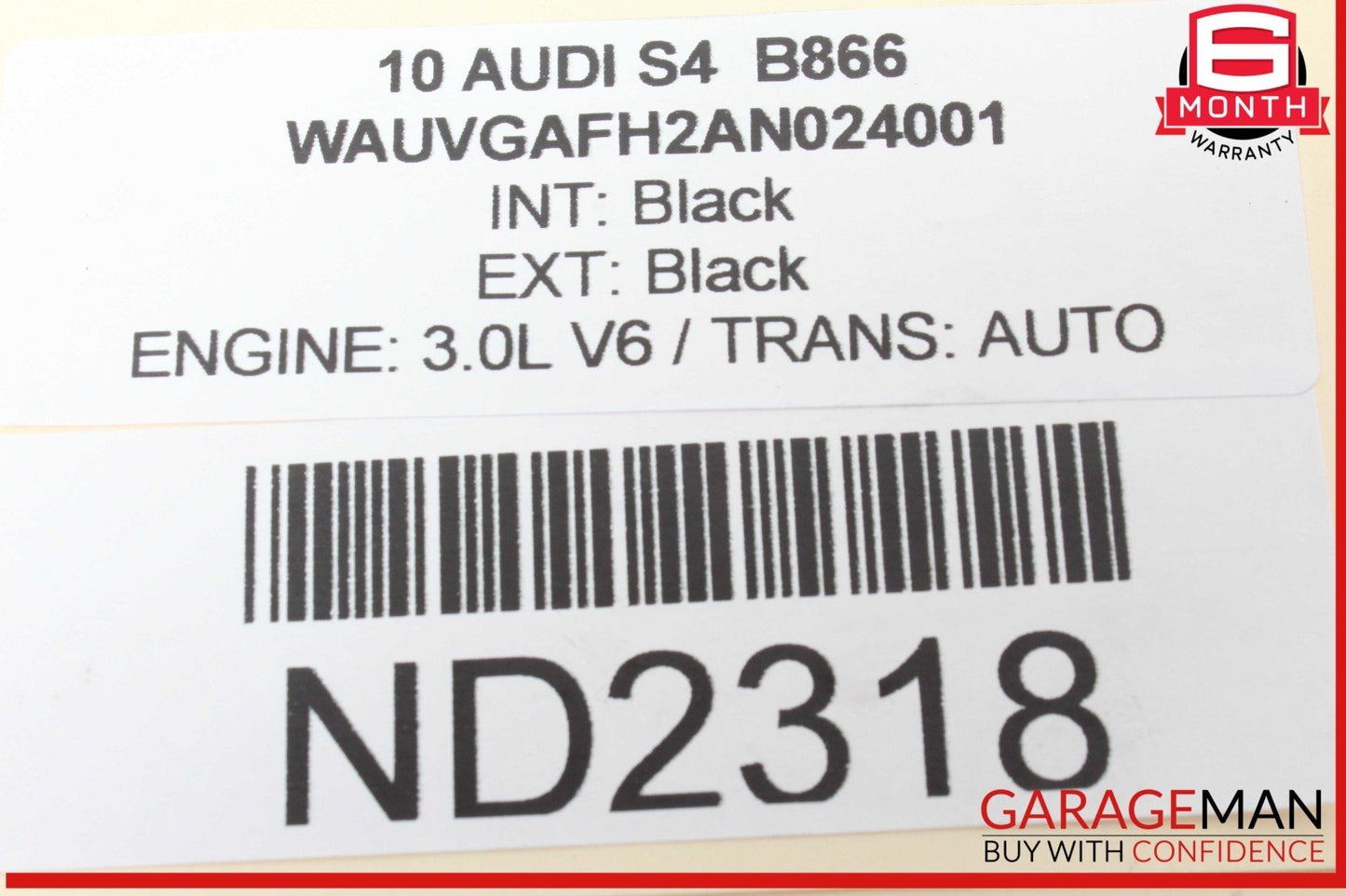 09-16 Audi S4 Engine Motor Brake Vacuum Pump 03H145100C OEM