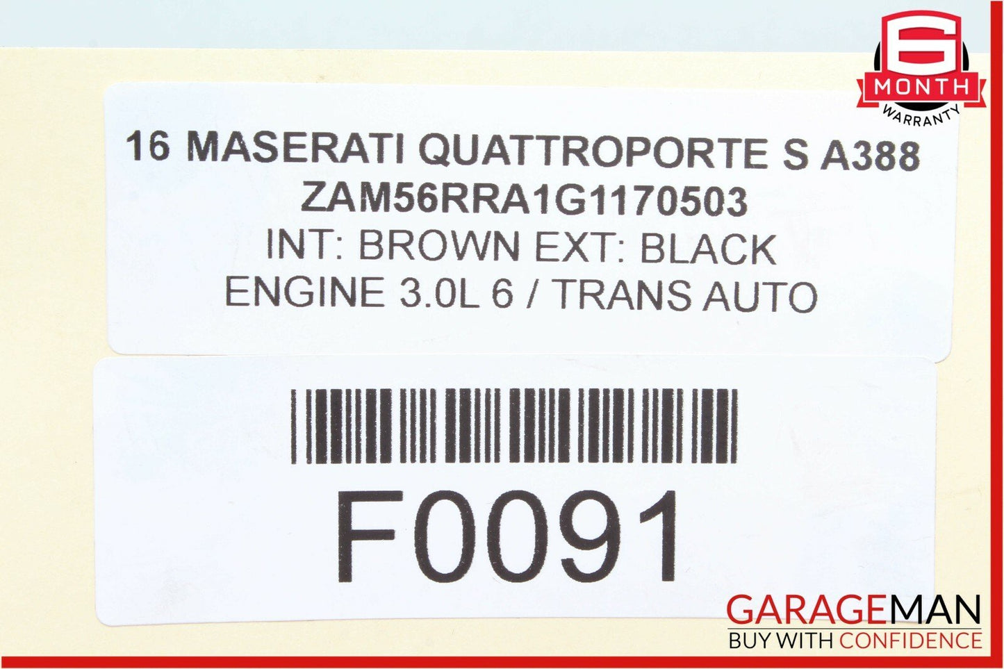 14-18 Maserati Quattroporte S Transmission Torque Converter OEM