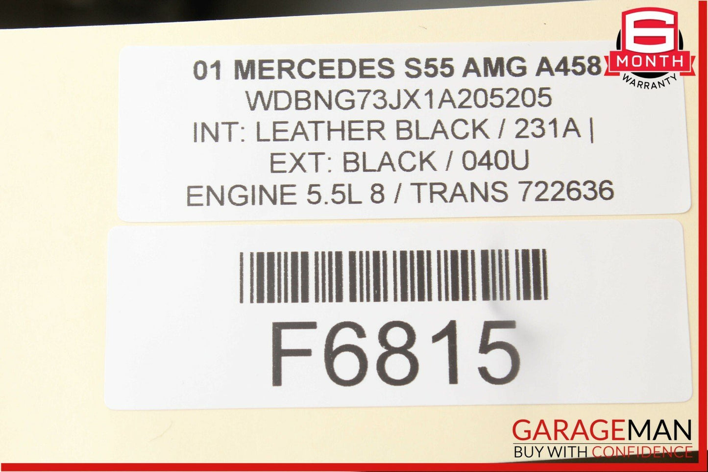 00-06 Mercedes W220 S430 S500 Headlight Head Lamp Control Module Unit OEM