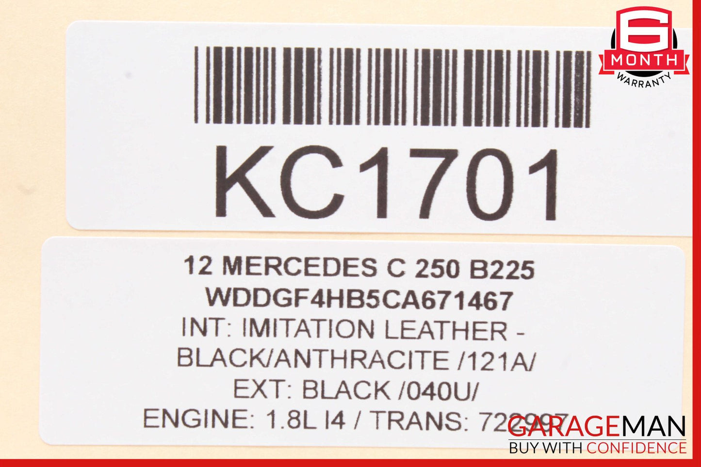 08-18 Mercedes W204 C250 E400 Front Right Side Door Control Module OEM