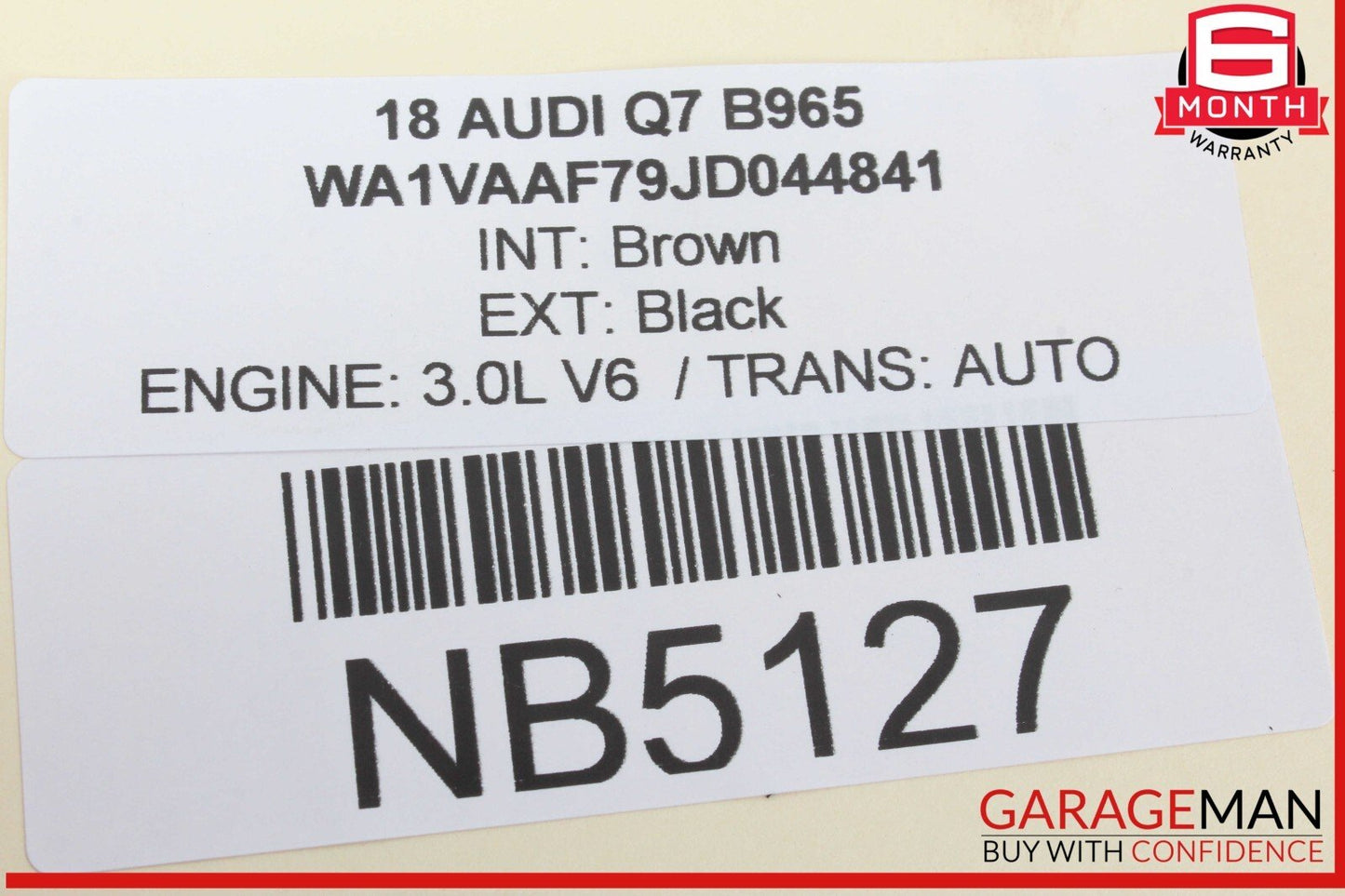 17-24 Audi Q7 Dash Dashboard Instrument Panel Head Up Display HUD Unit 4M0919617