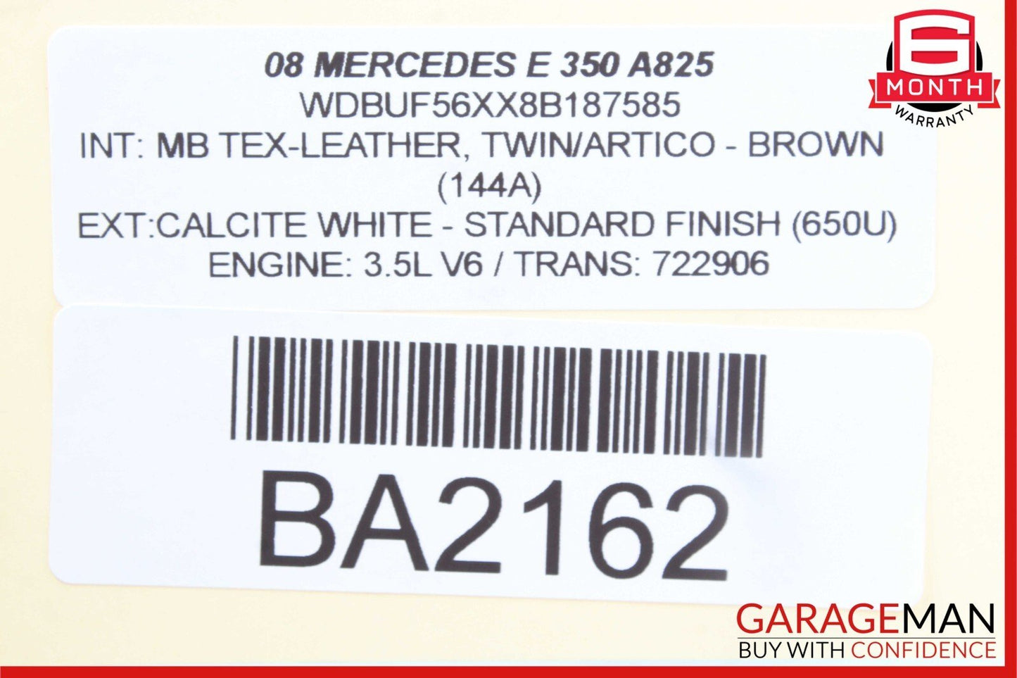 03-11 Mercedes E350 SL500 RWD Front Left Side Lower Wishbone Control Arm OEM