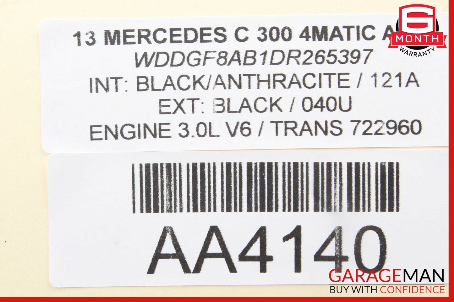 08-14 Mercedes W204 C300 R350 Center Console Shift Shifter Bezel Trim Silver
