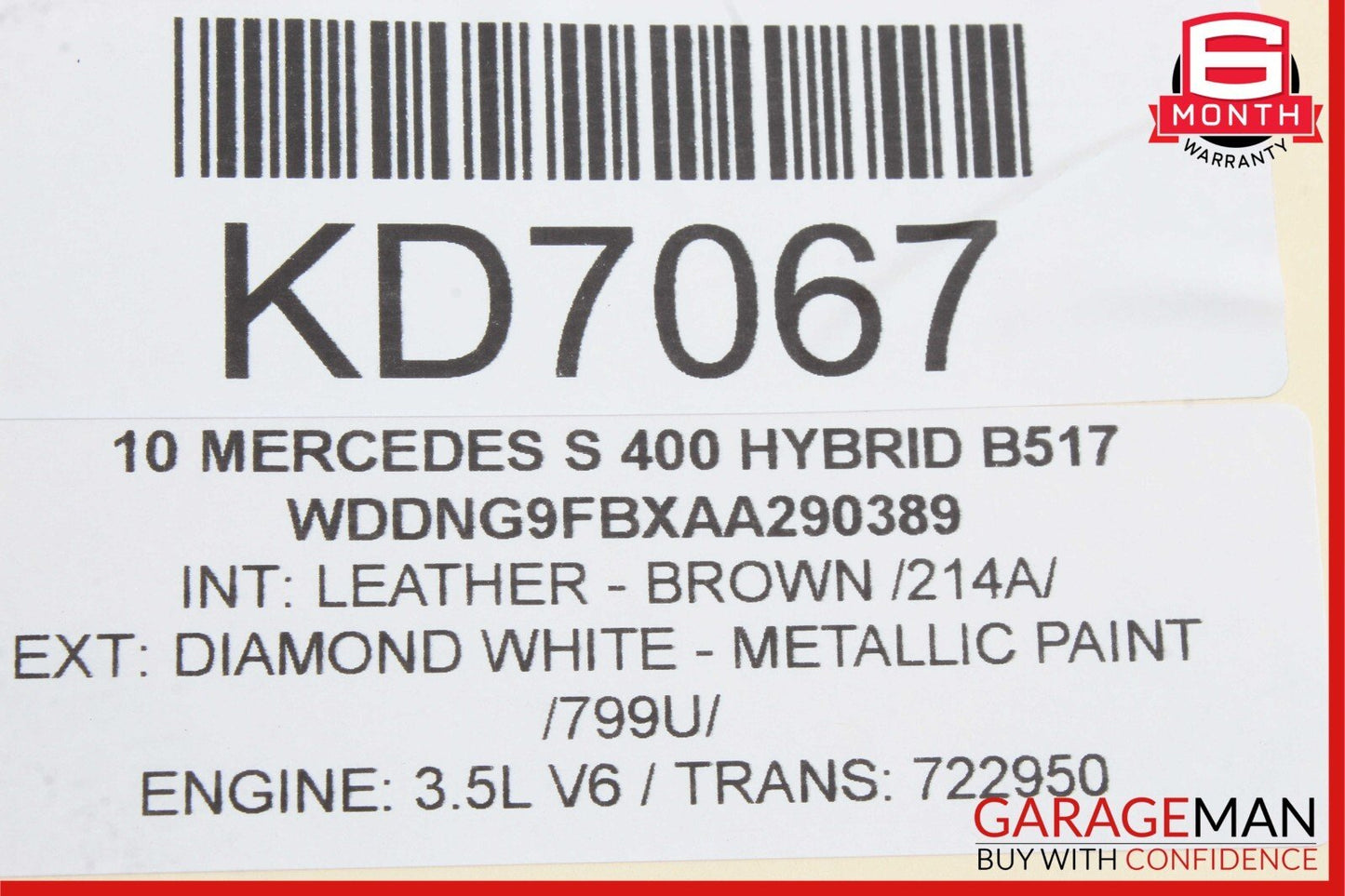 10-13 OEM Mercedes W221 S400 S550 Rear Bumper Parking Sensor Wire Harness PDC
