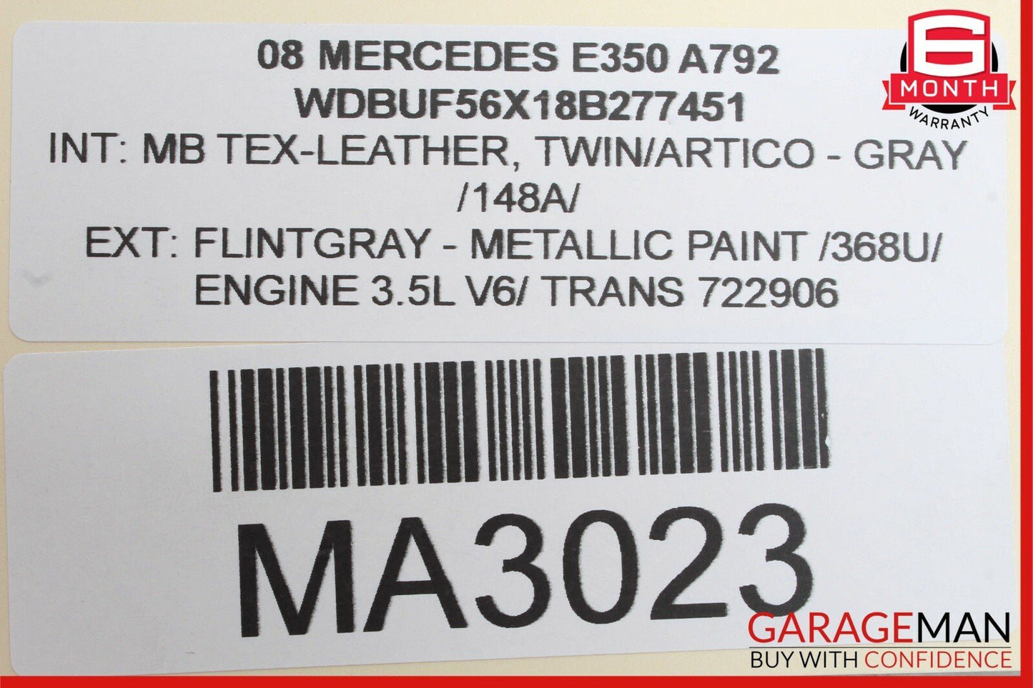 03-09 Mercedes W211 E350 E500 E550 Front Right Passenger Door Control Module OEM