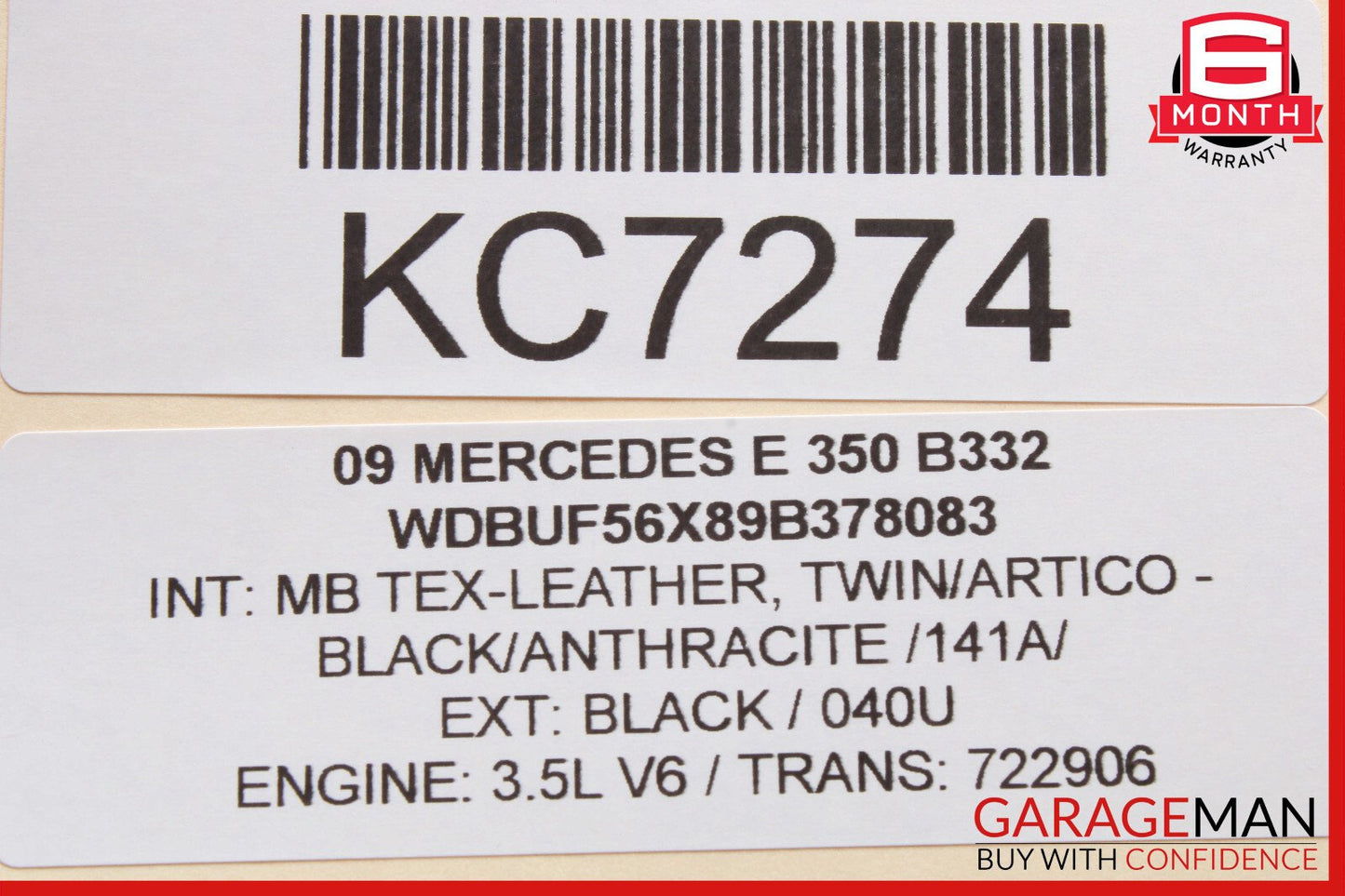 03-09 Mercedes W211 E350 E500 Front Left Side Door Control Module 2118707326 OEM