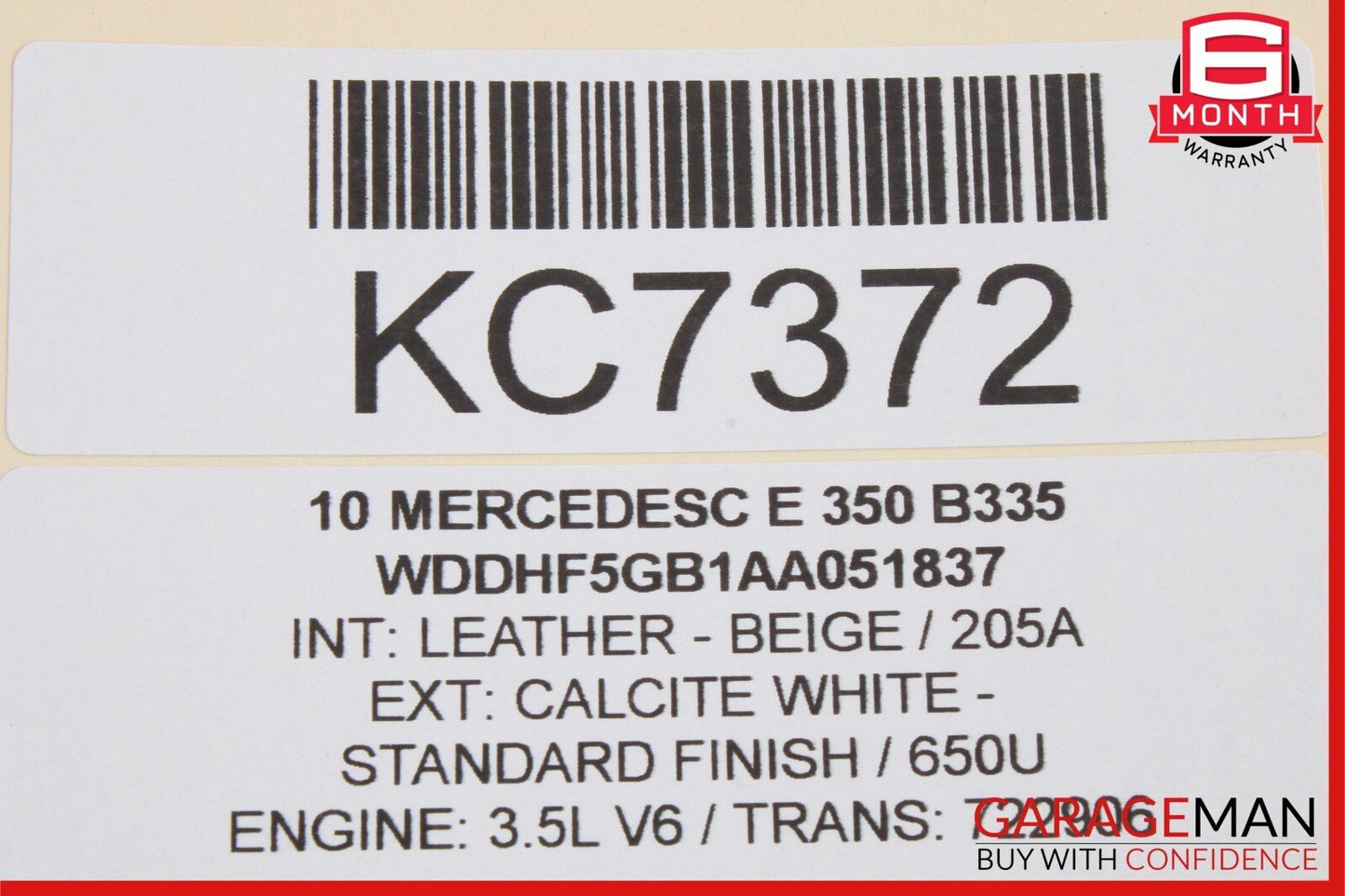 08-14 Mercedes W212 E350 C300 Front Right Side Door Lock Latch Actuator OEM