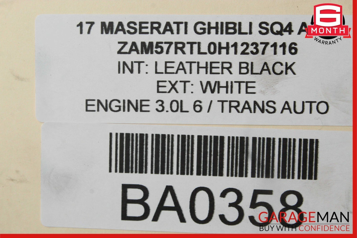14-17 Maserati Ghibli S Q4 Rear Left Side CV Axle Shaft Drive Shaft Driveshaft
