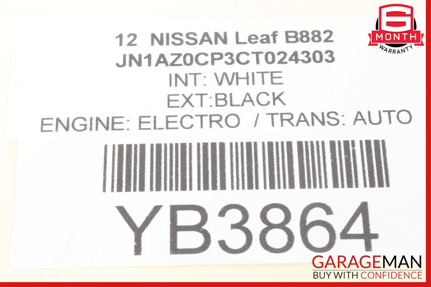 11-12 Nissan Leaf Charging Port Quick Charge Cable OEM
