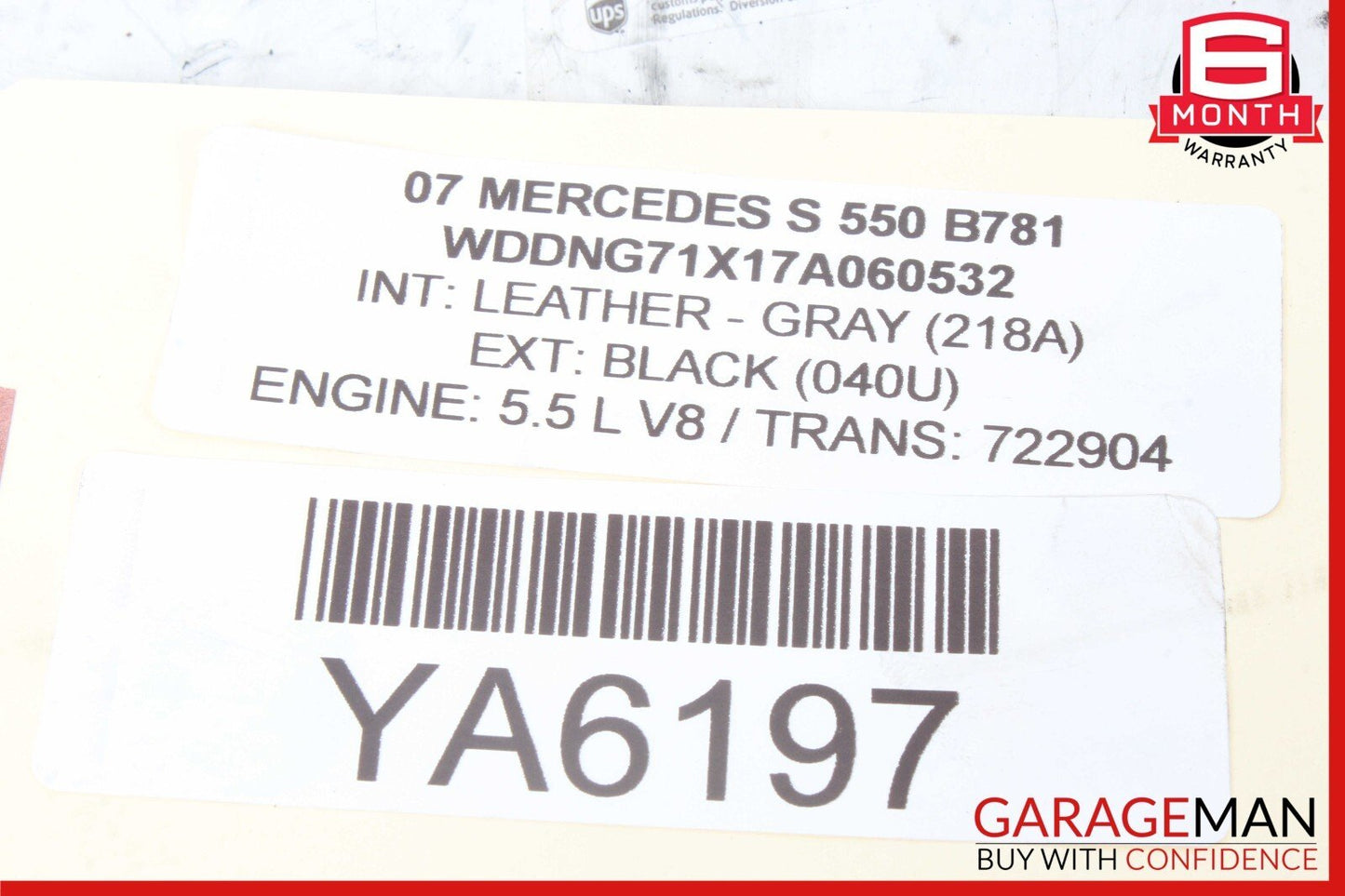 07-11 Mercedes W221 S550 CL550 A/C AC Heater Conditioning Compressor Pump OEM
