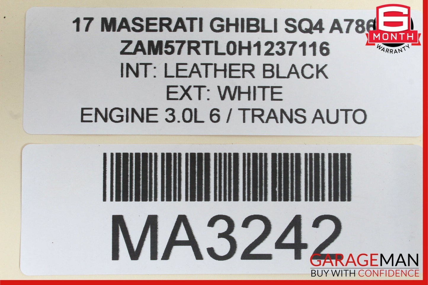 14-17 Maserati Ghibli S Q4 Front Diff Differential Axle Carrier 06700326720 OEM