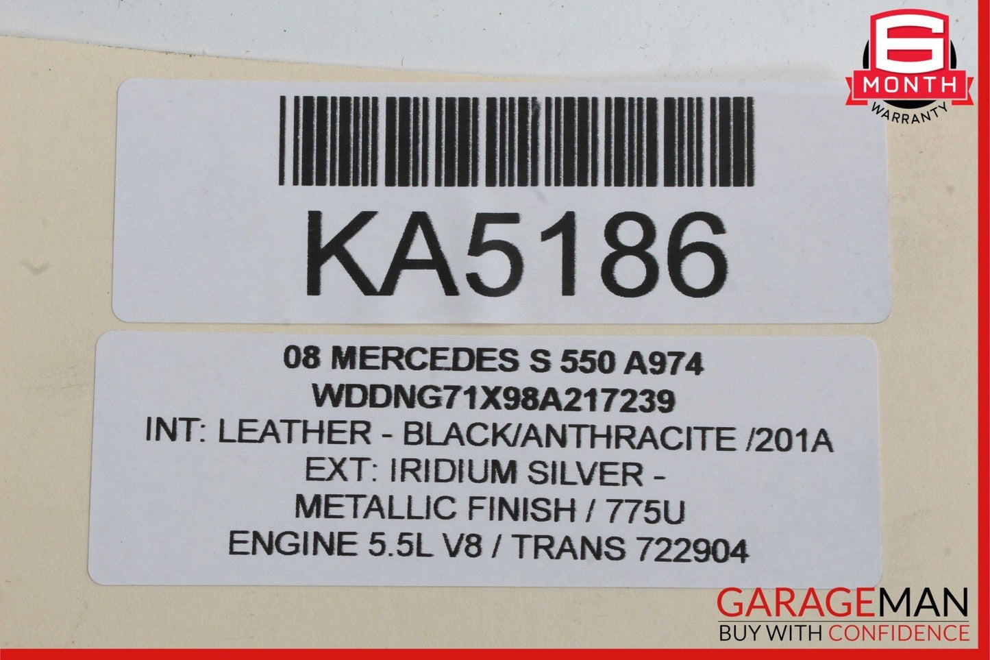 07-13 Mercedes W221 S550 Rear Left Side Keyless Go Door Lock Latch Actuator OEM