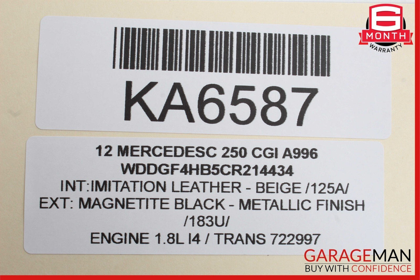 12-14 Mercedes W204 C350 C250 C63 AMG Rear SAM Fuse Box Relay Module Assembly