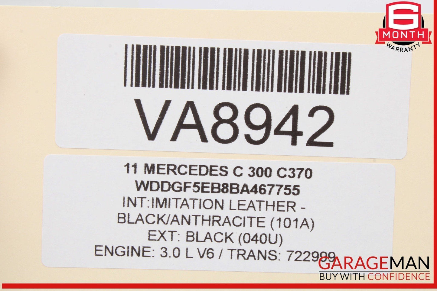 08-20 Mercedes W204 C300 Front Left Side Spindle Knuckle Wheel Hub Bearing OEM
