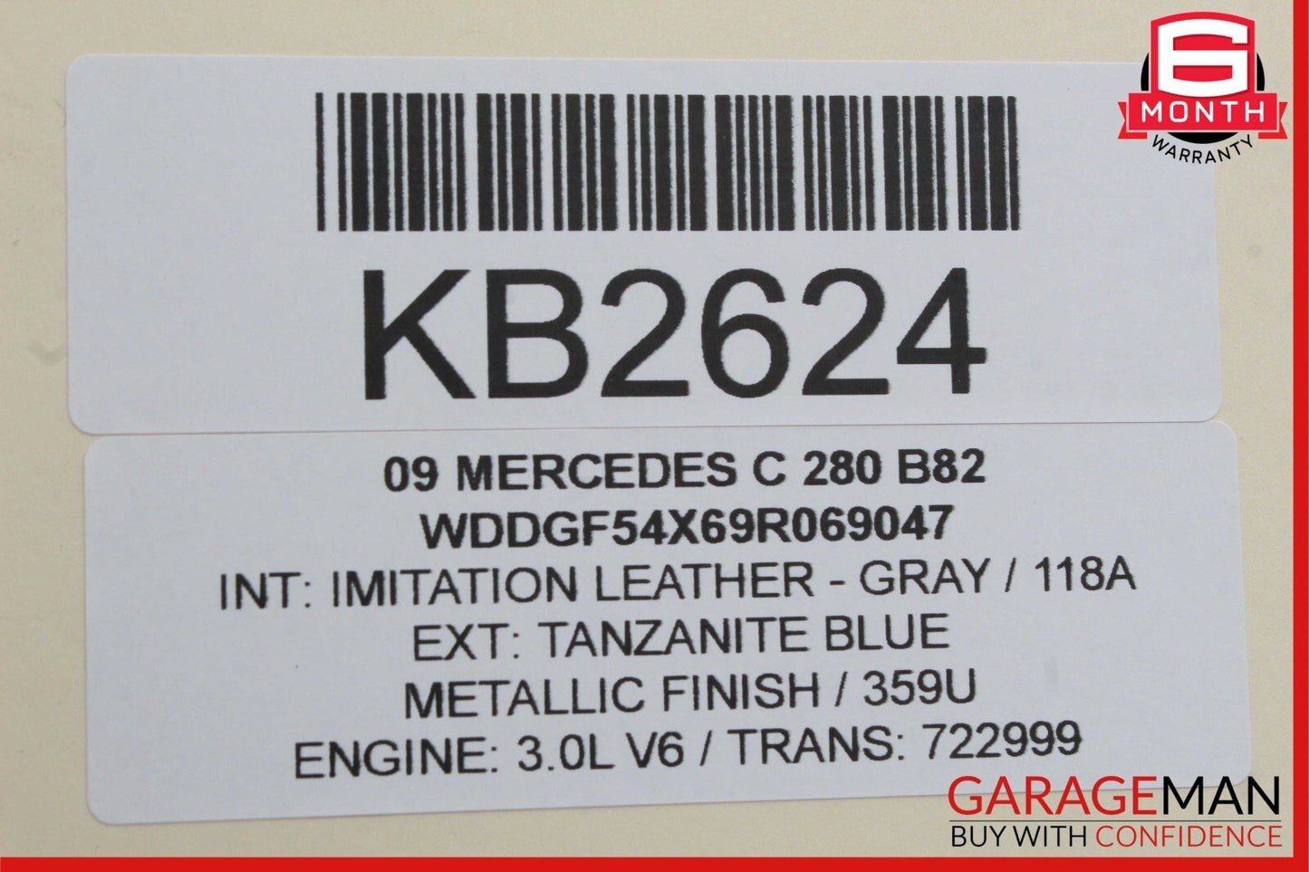 08-14 Mercedes W204 C300 C350 Front Left Side Door Lock Latch Actuator OEM