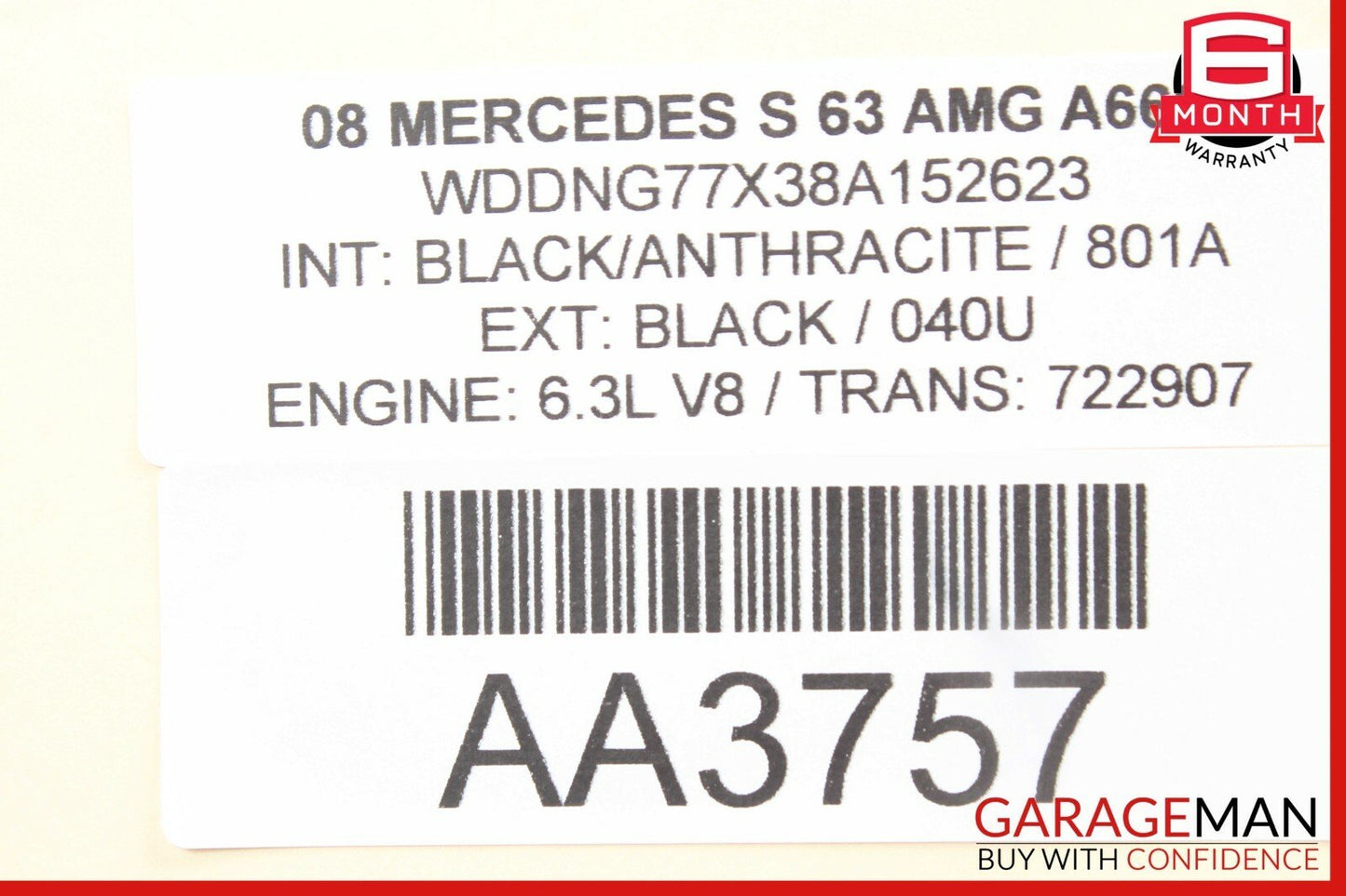 07-13 Mercedes W221 S600 S63 AMG Rear Left / Right Side Door Control Module Unit