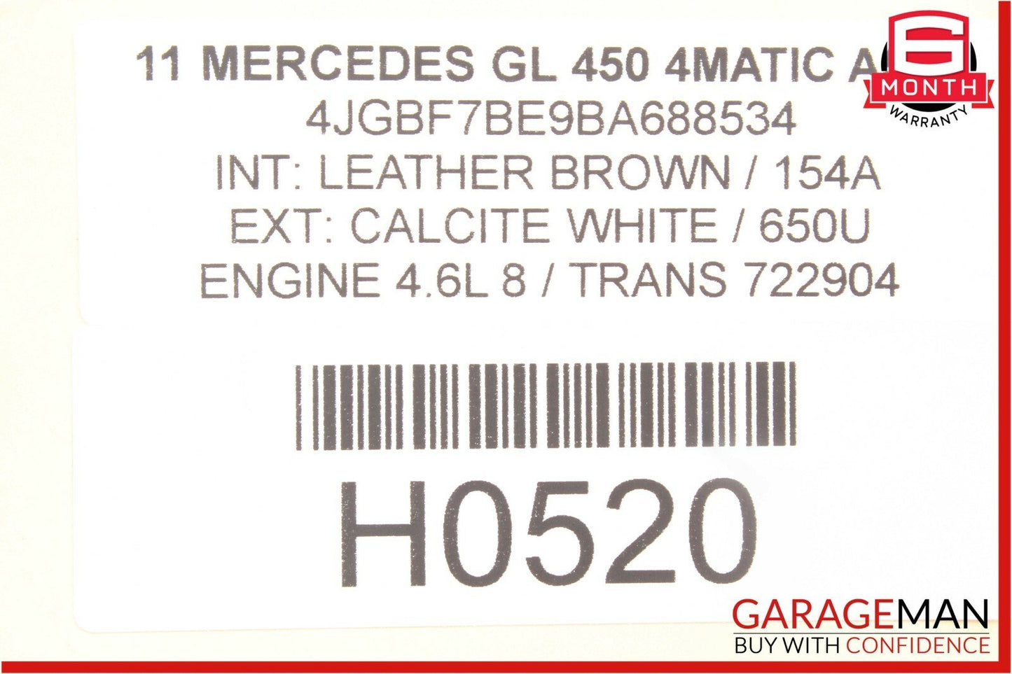 07-13 Mercedes X164 GL450 S550 C250 Harman Becker iPod Interface Module OEM