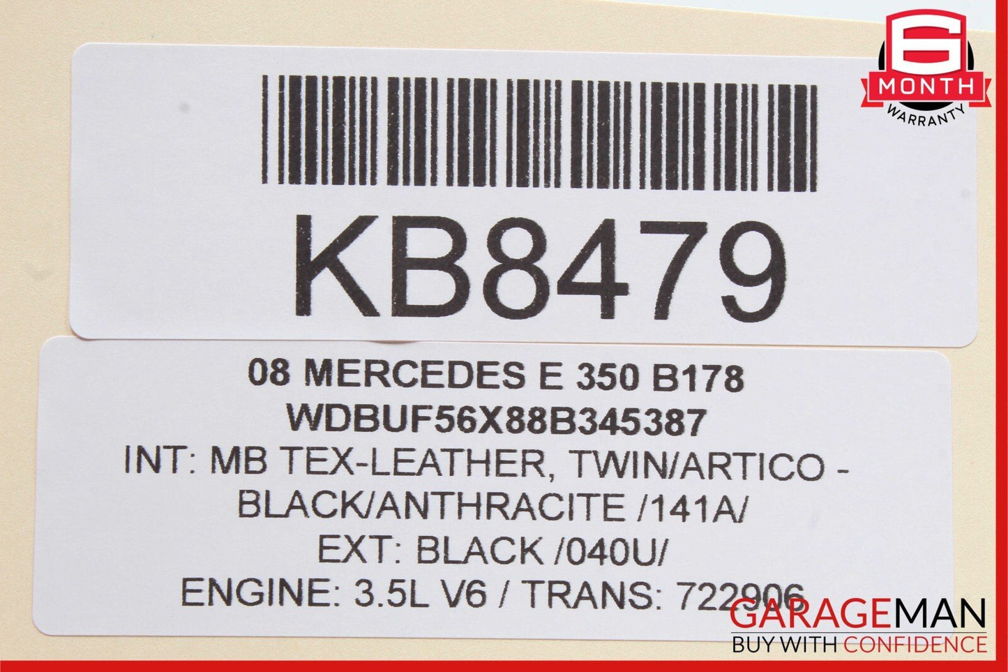 03-09 Mercedes W211 E350 E500 Front Right Side Exterior Door Handle OEM