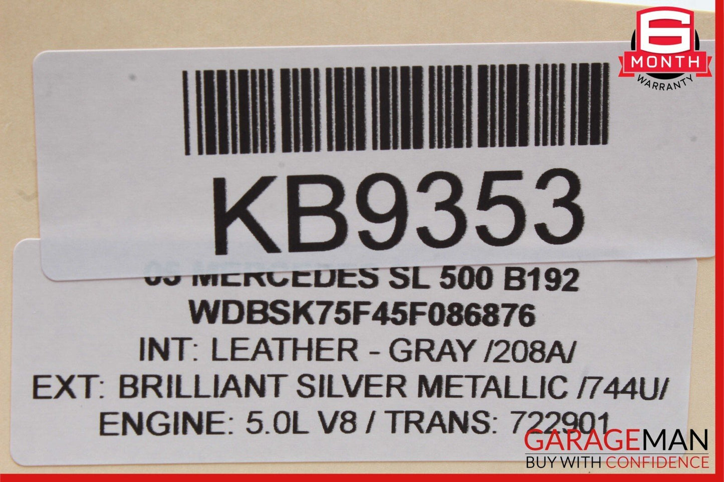 03-11 Mercedes SL500 CLS500 E500 Motorola Bluetooth Communication Module Unit