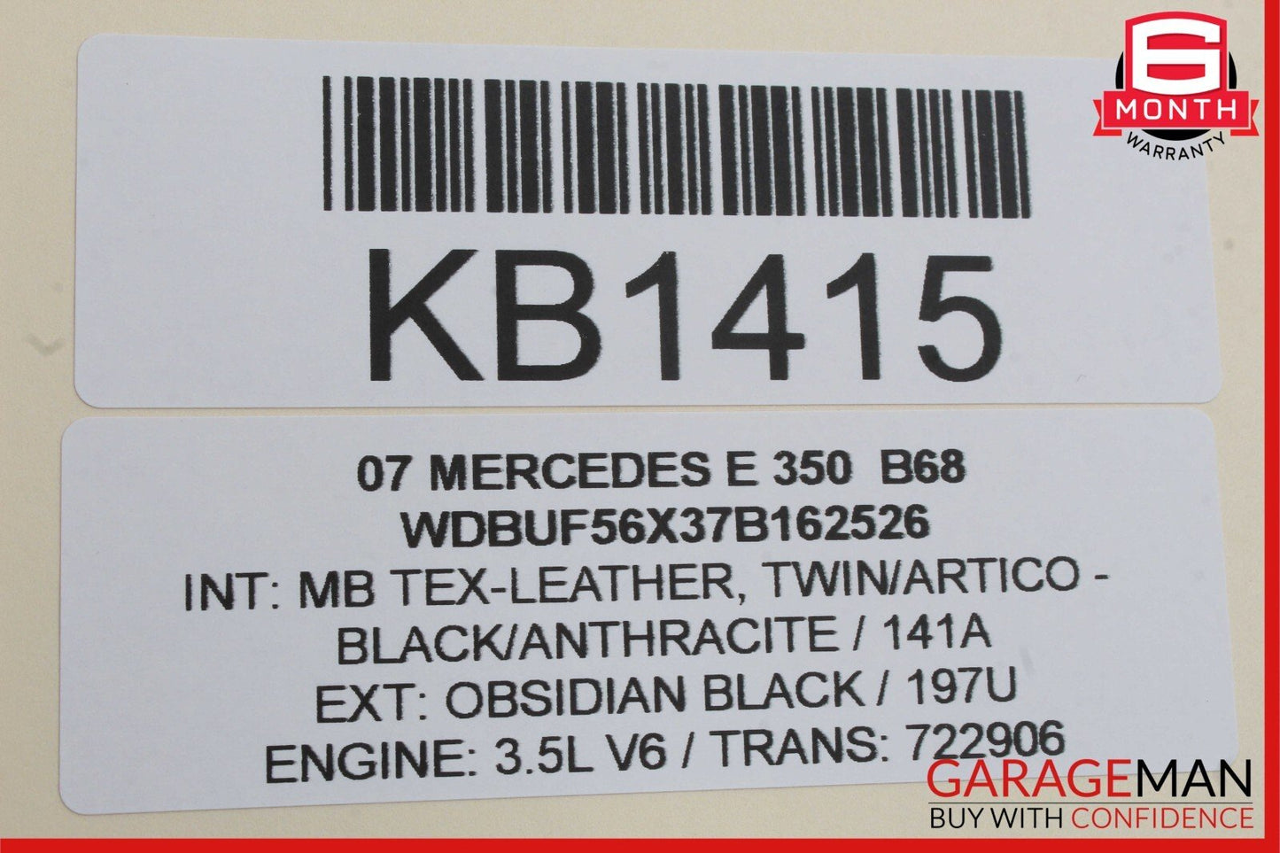 03-09 Mercedes W211 E350 E550 E320 Front Right Side Door Window Regulator Motor