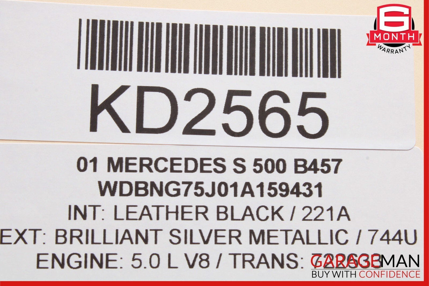 00-06 Mercedes W220 S500 S430 Gear Shifter Bezel Trim Indicator Wood OEM