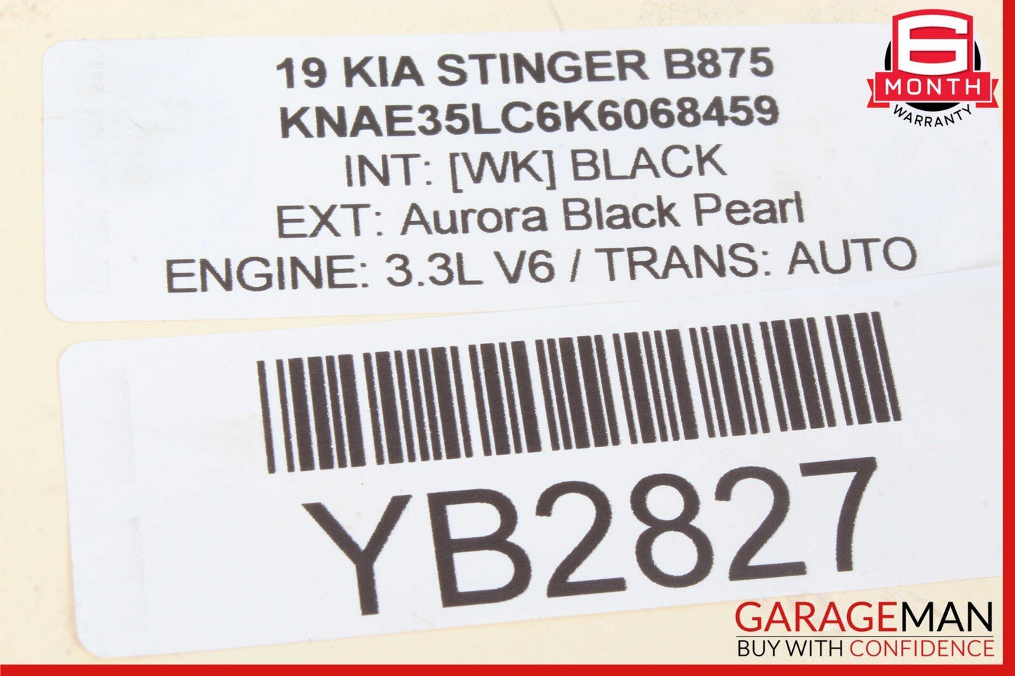 18-23 Kia Stinger Automatic Transmission Brake Stop Pedal Assembly OEM