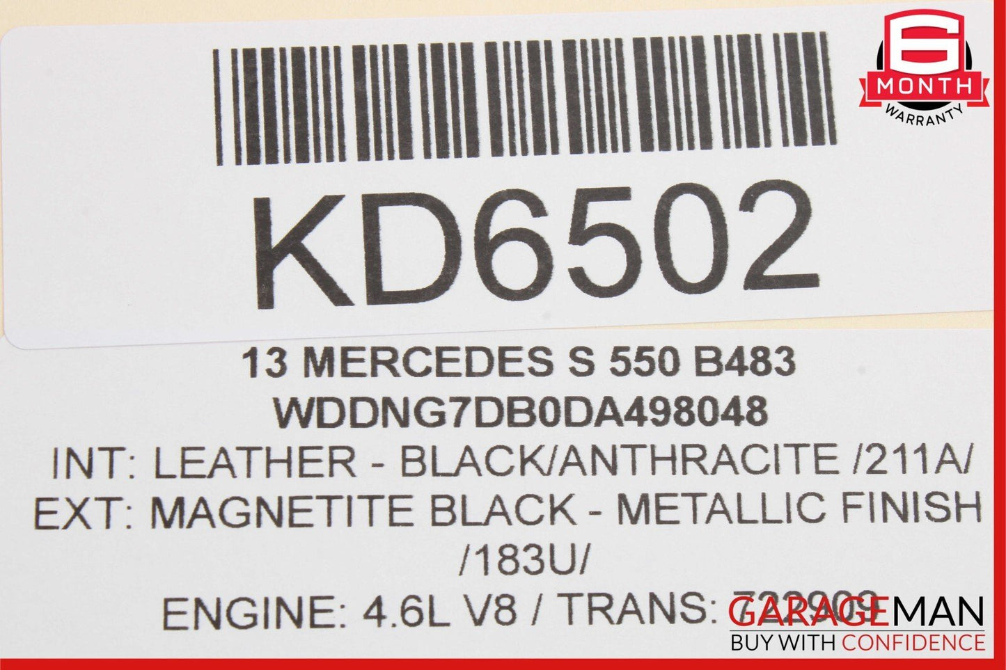 11-20 Mercedes W212 E550 SL550 S550 M278 Engine Motor Crankshaft Crank Shaft OEM