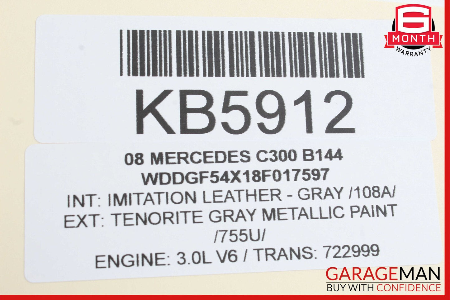 08-11 Mercedes W204 C300 Rear Right Side Exterior Door Handle OEM