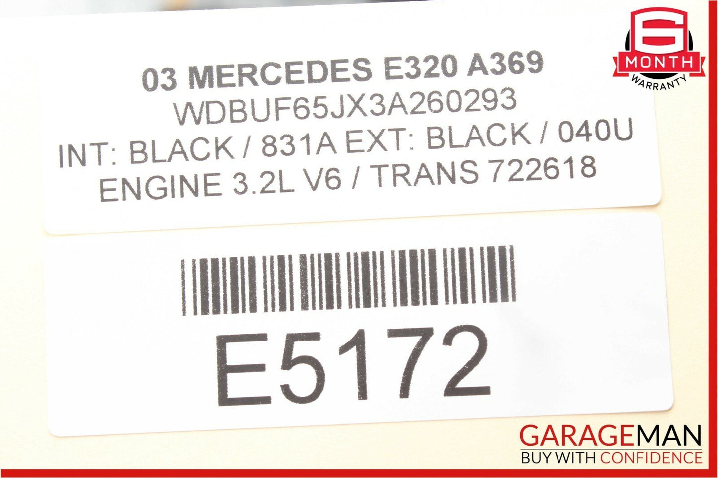 03-06 Mercedes W211 E320 E55 AMG Rear Right Passenger Door Control Module Unit