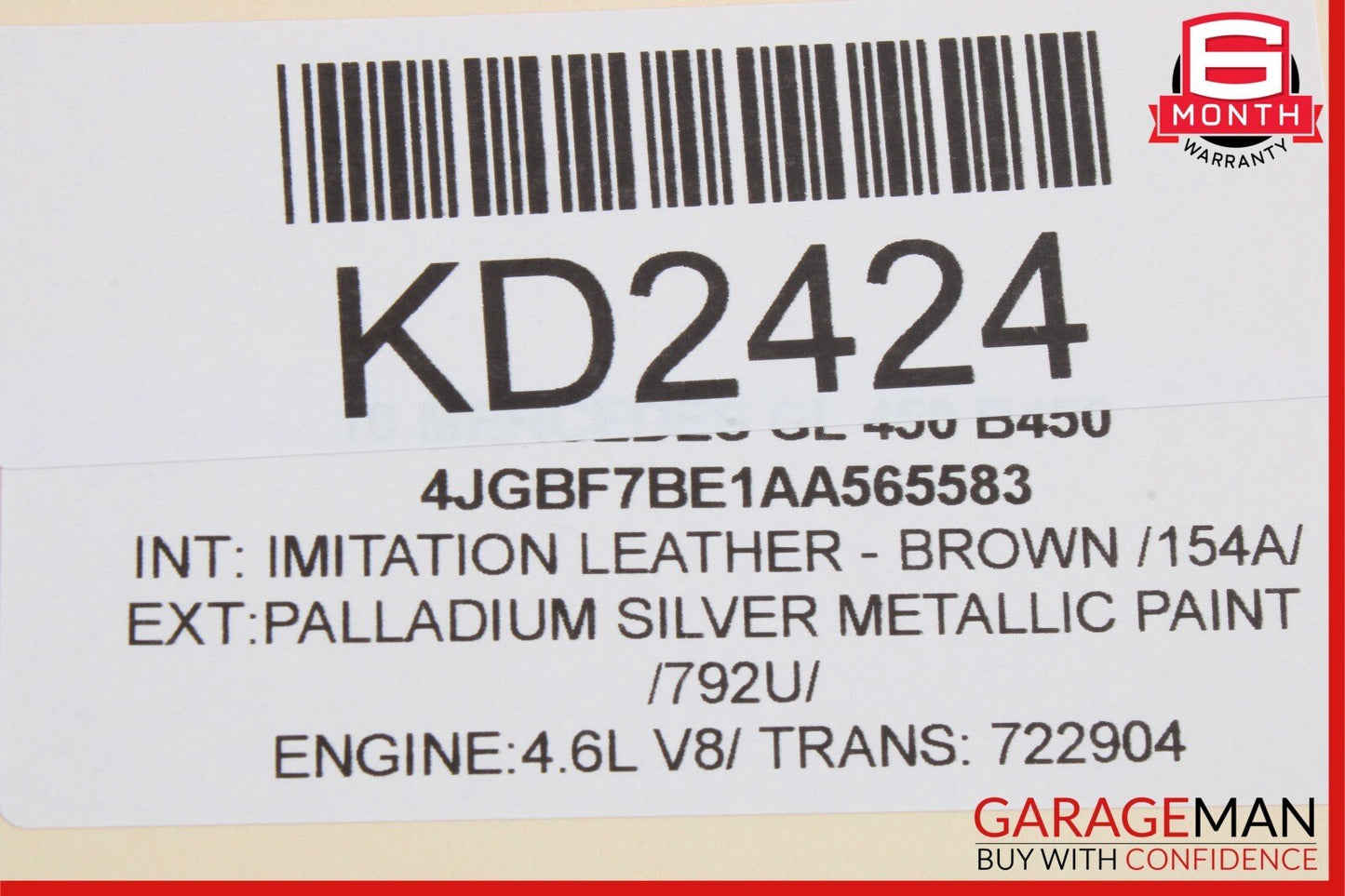 06-12 Mercedes X164 GL450 ML350 Rear Left Side Door Wire Harness Wires