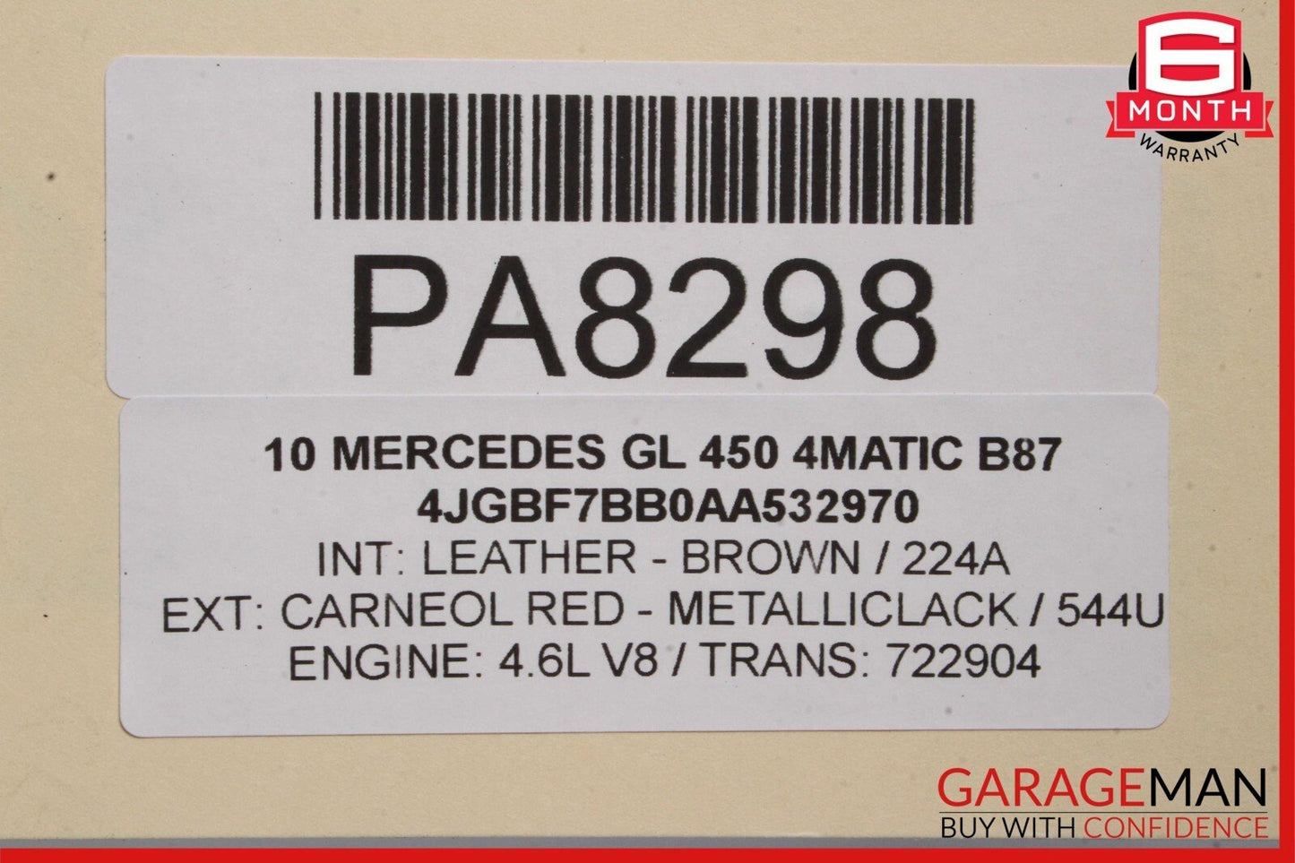 06-12 Mercedes R350 GL450 ML350 Transmission Transfer Case Gear Box OEM