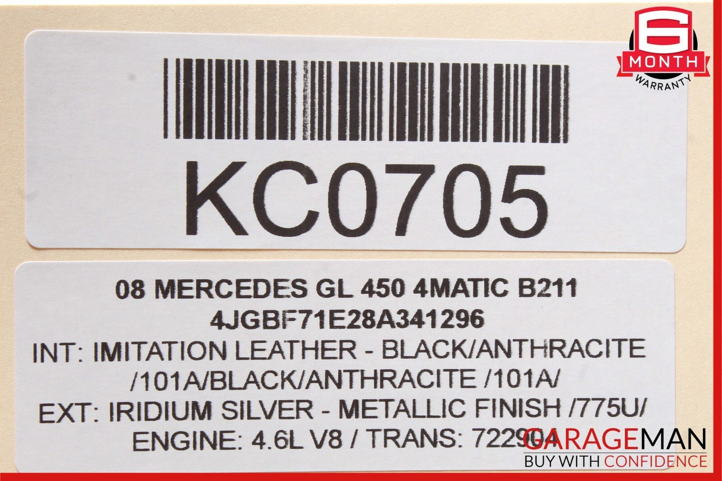 06-12 Mercedes W251 R350 R550 Rear Left Side Quarter Glass Window Motor OEM