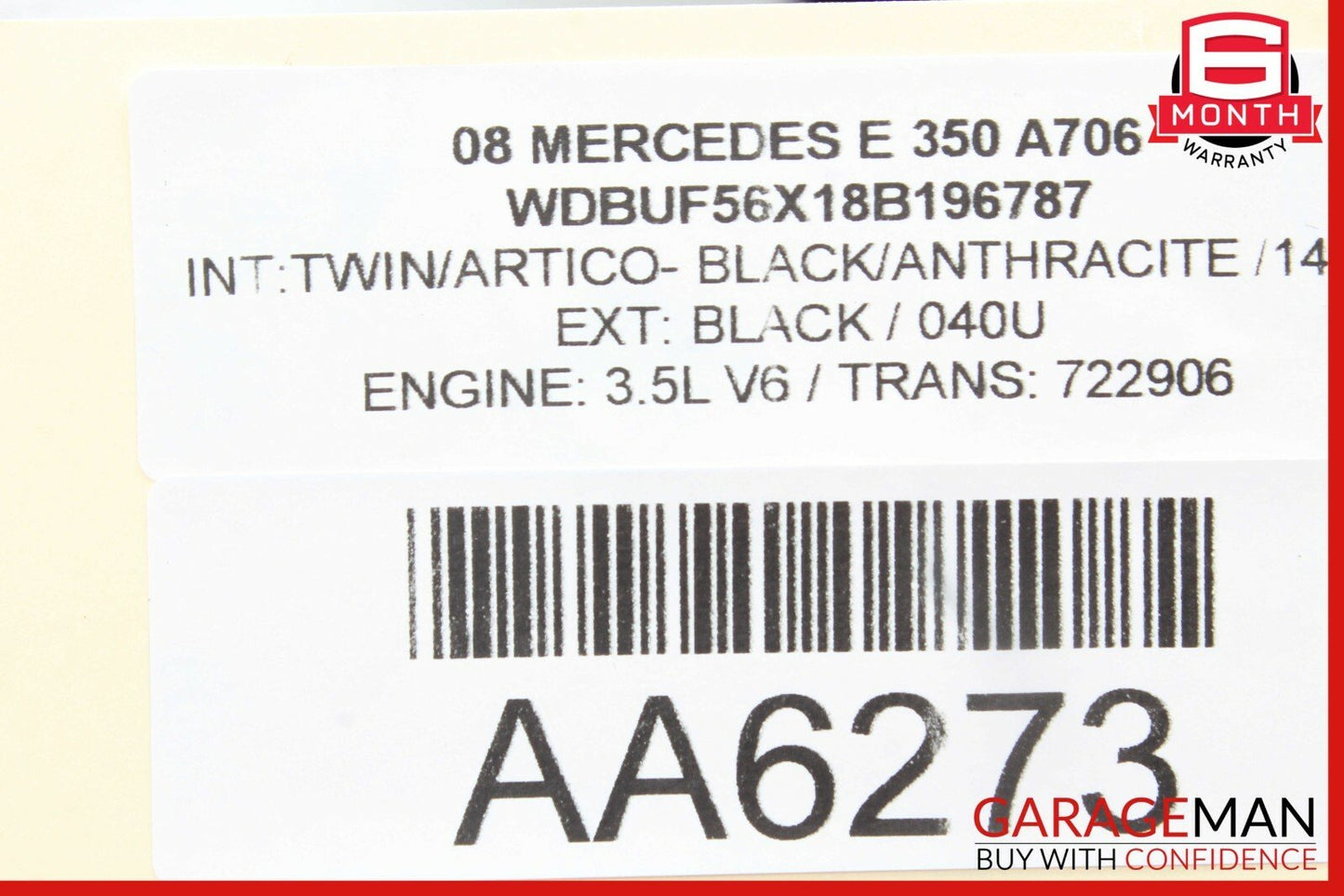 03-09 Mercedes W211 E350 E550 Rear Right Passenger Side Upper Control Arm OEM