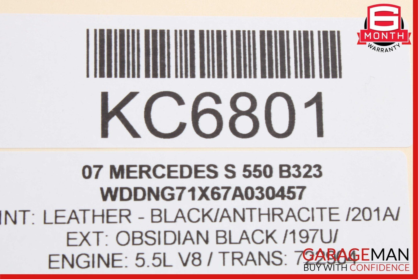 07-13 Mercedes W221 S550 S500 Rear Left Driver Side Door Lock Latch Actuator OEM