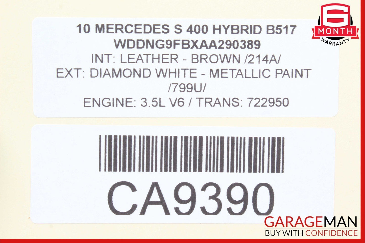 07-14 Mercedes W221 S400 Front Left Side Seat Control Memory Controller Switch