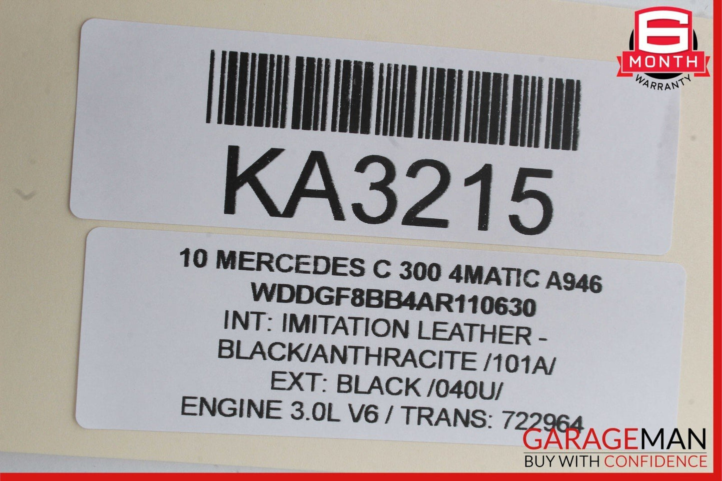 08-16 Mercedes C250 C300 E350 Front Right Side Door Window Regulator Motor Unit
