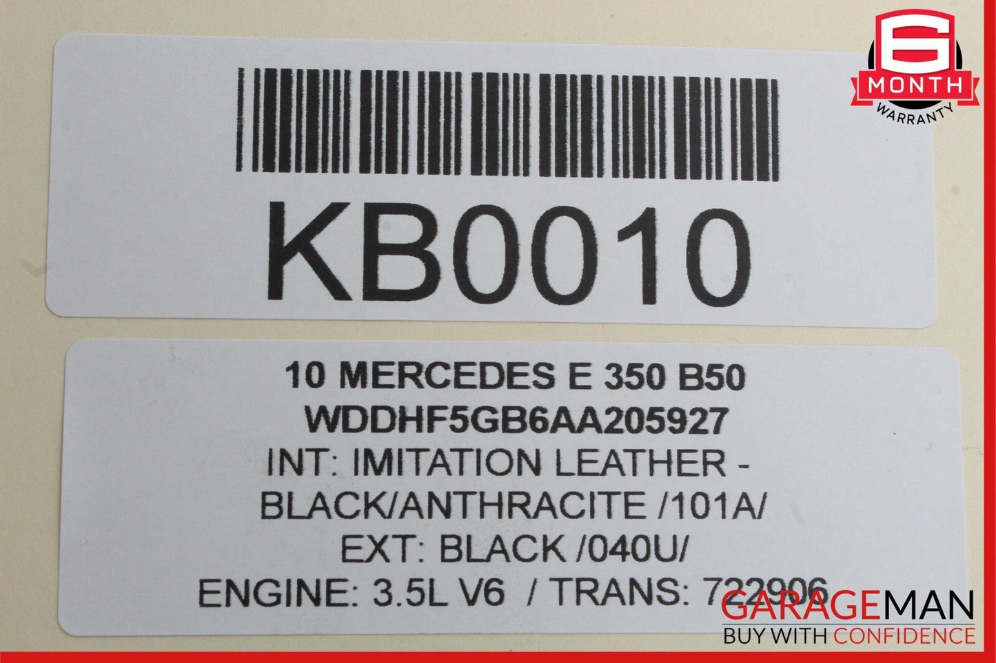 08-18 Mercedes W212 E350 E400 CLS400 Rear Left Side Door Lock Latch Actuator OEM