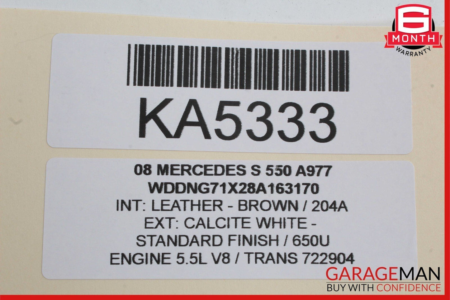 07-13 Mercedes W221 S550 S63 AMG Trunk Locking Hydraulic Pull Down Pump Assembly