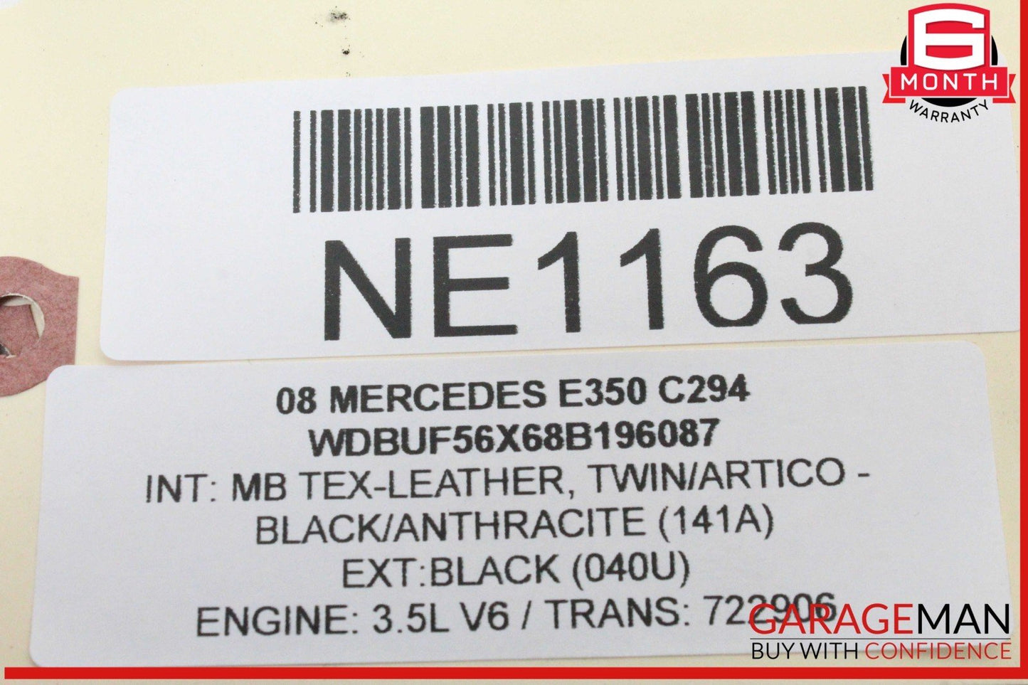 07-09 Mercedes W211 E350 CLS550 E63 AMG Hazard Switch Control Panel Wood OEM