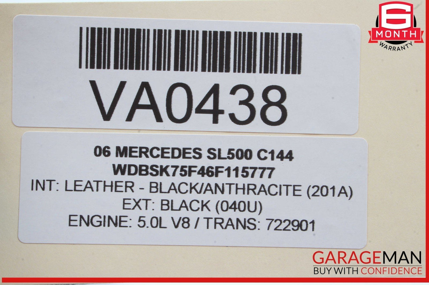 03-09 Mercedes R230 SL500 E350 Sirius Satellite Radio Receiver 1698270162 OEM