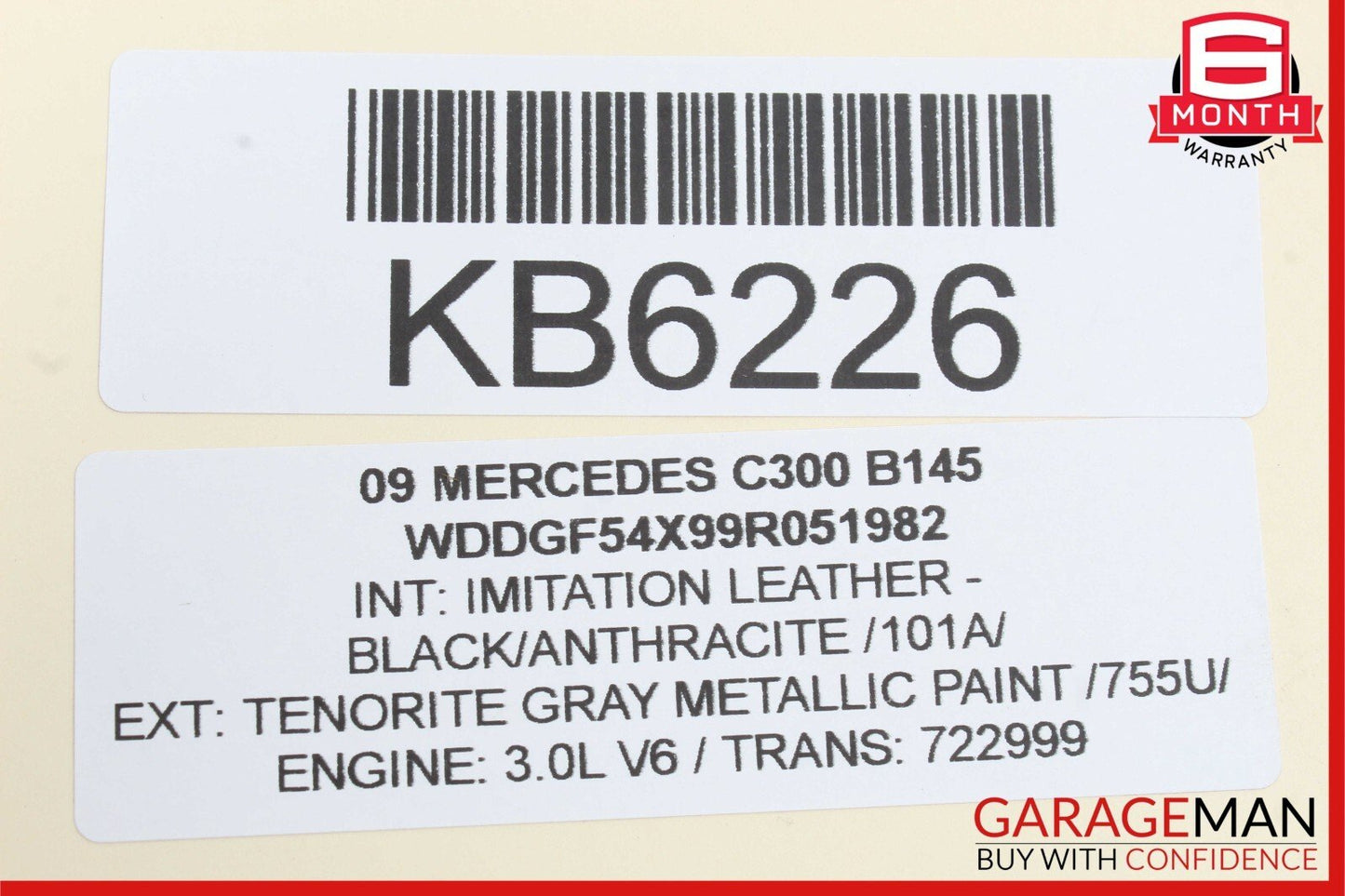 08-14 Mercedes W204 C300 C350 Rear Left Driver Side Door Lock Latch Actuator OEM