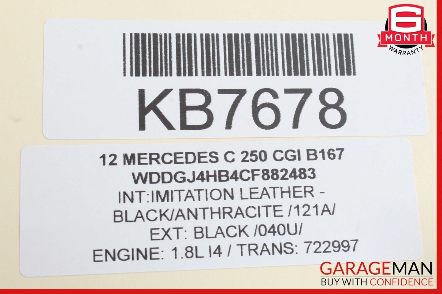 12-14 Mercedes W204 C250 C63 AC A/C Heater Climate Control Switch Trim Assembly