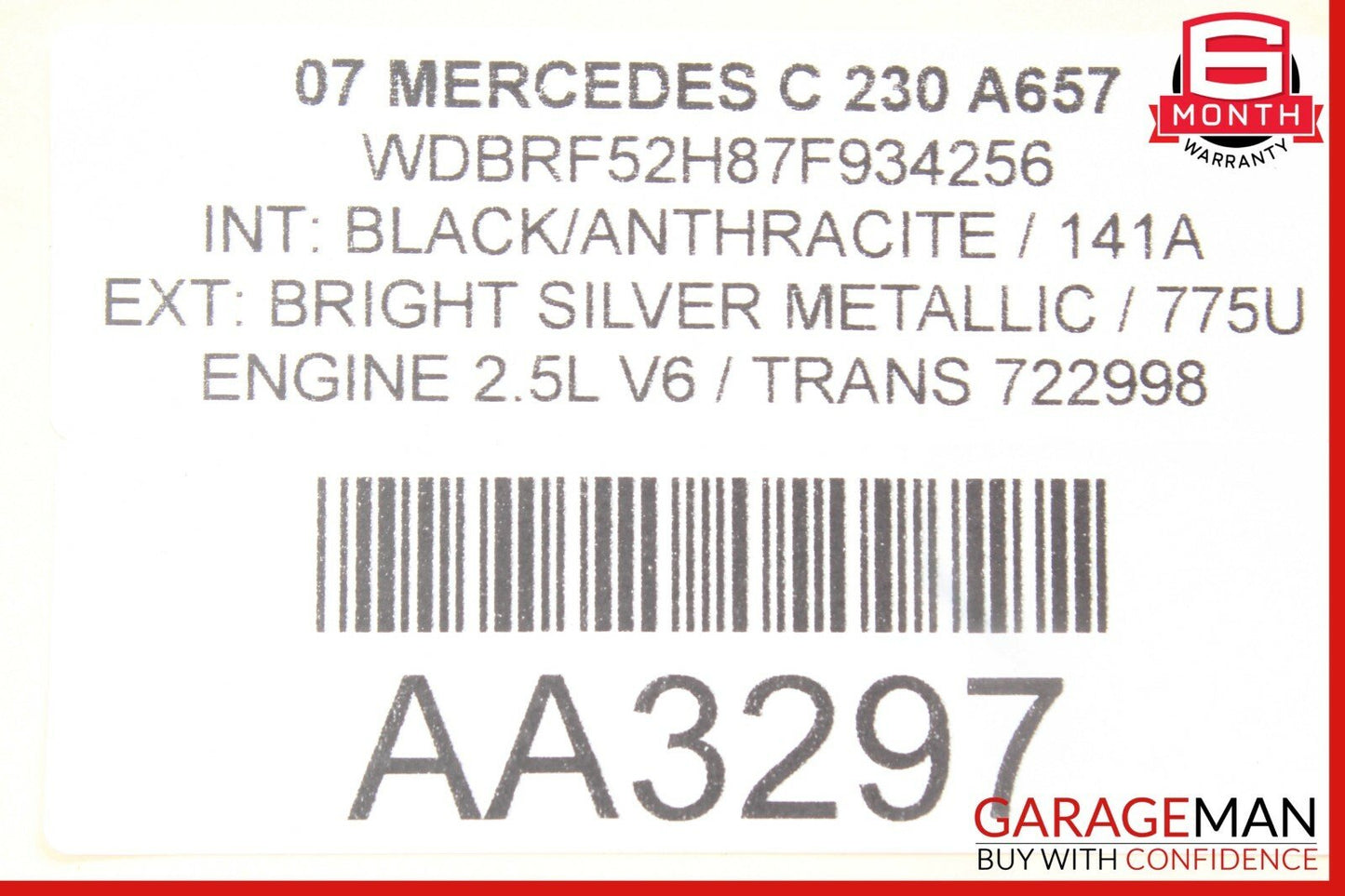 06-12 Mercedes C230 GL320 GL450 ML550 Ipod Interface Control Module OEM