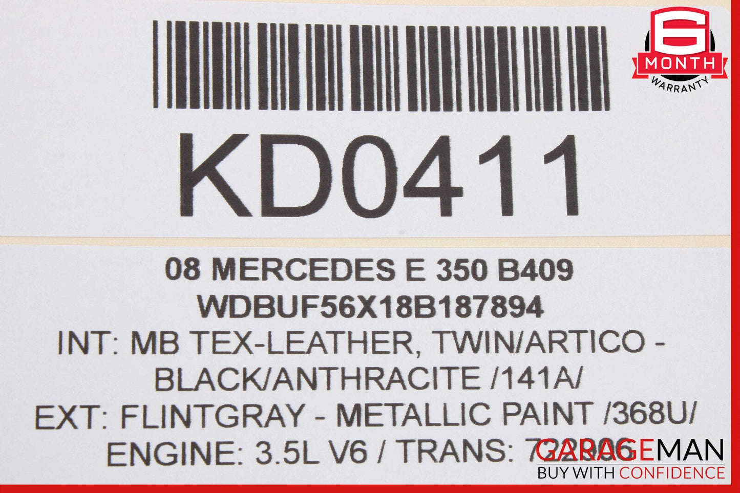03-09 Mercedes W211 E350 E550 Door Lock Latch Actuator Front Right Passenger OEM