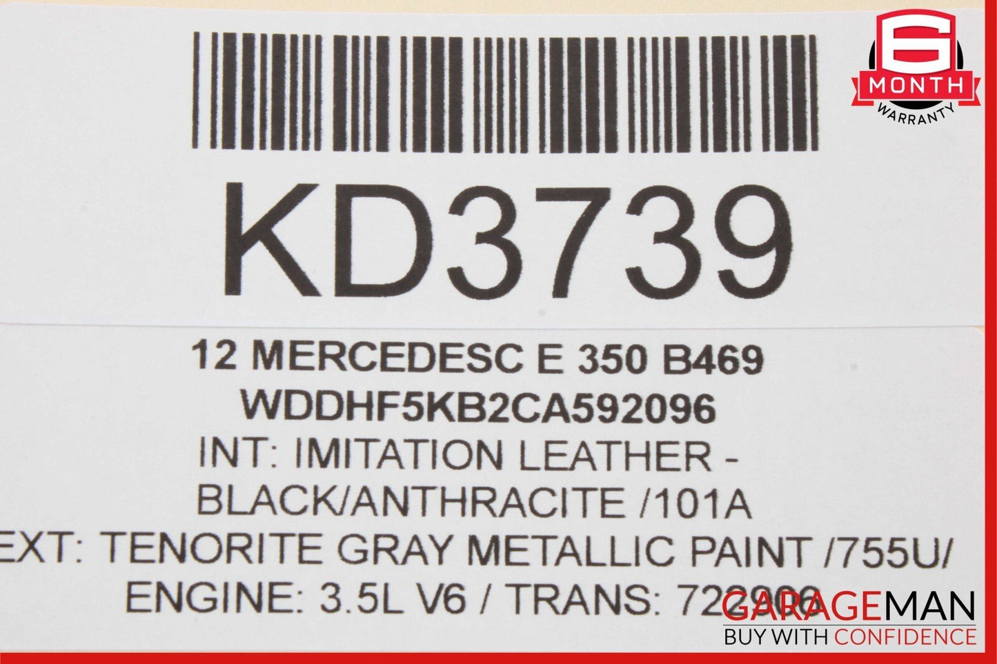08-17 Mercedes W204 C350 C300 E400 E550 Rear Trunk Lid Latch Lock Actuator Assy